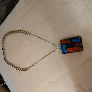 Glass necklace